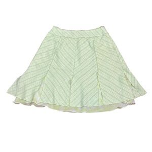 Grace Dane Lewis Green Tweed Skirt, Size 12